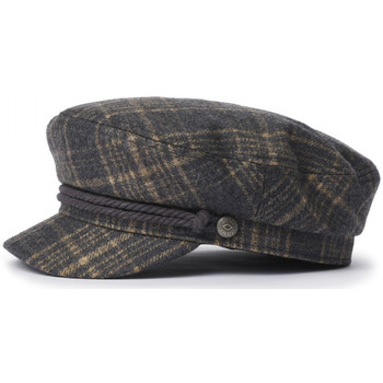 Tekstilni dodatki Kape s šiltom Brixton Fiddler cap Siva