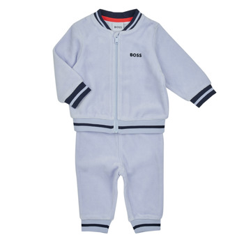 Oblačila Dečki Otroški kompleti BOSS J98371-771 Modra