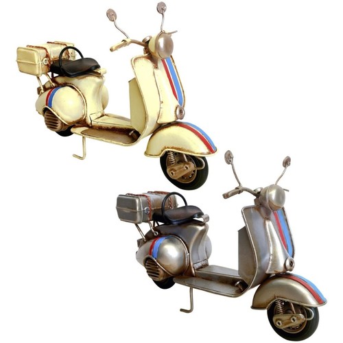 Dom Kipci in figurice Signes Grimalt Vintage Scooter Motorcycle 2 Enot Bela