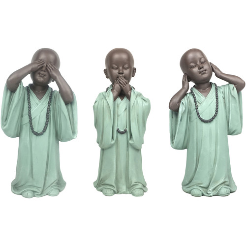 Dom Kipci in figurice Signes Grimalt Slika Monk Ne Vidi - Hey-Talks 3 Enote Zelena