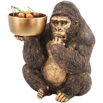 Dom Kipci in figurice Signes Grimalt Orangutan Slika S Posodo Pozlačena