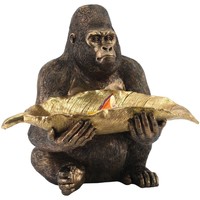 Dom Kipci in figurice Signes Grimalt Gorila Figura Z Listi Pozlačena