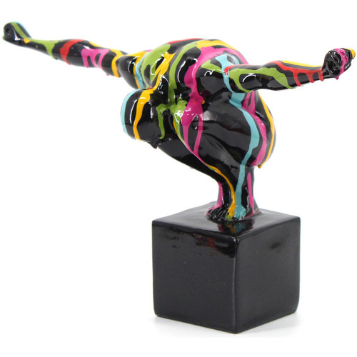 Dom Kipci in figurice Signes Grimalt Slika Naked Gimnastičar. Črna