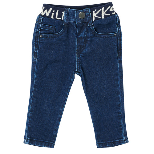 Oblačila Dečki Jeans straight Ikks XU29041 Modra