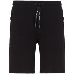 Oblačila Moški Kratke hlače & Bermuda EAX 8NZS75 ZJKRZ Črna