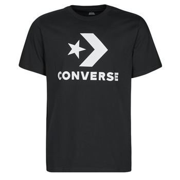 Oblačila Majice s kratkimi rokavi Converse GO-TO STAR CHEVRON TEE Črna