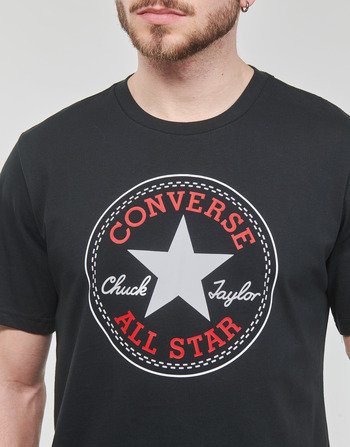 Converse GO-TO CHUCK TAYLOR CLASSIC PATCH TEE Črna