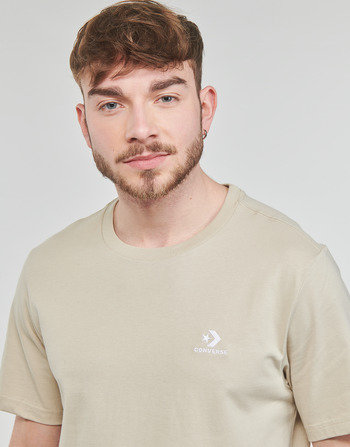 Converse GO-TO EMBROIDERED STAR CHEVRON TEE Bež