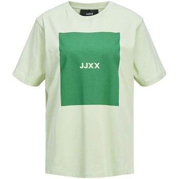 Oblačila Ženske Majice s kratkimi rokavi Jjxx  Zelena