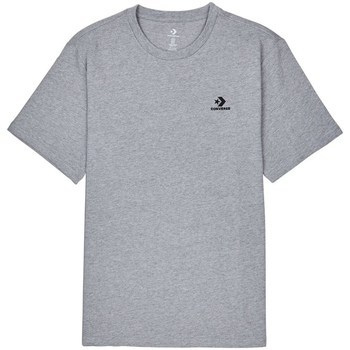 Oblačila Moški Majice s kratkimi rokavi Converse Embroidered Star Chevron Tee Siva