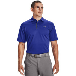 Oblačila Moški Polo majice kratki rokavi Under Armour Tech Polo Modra