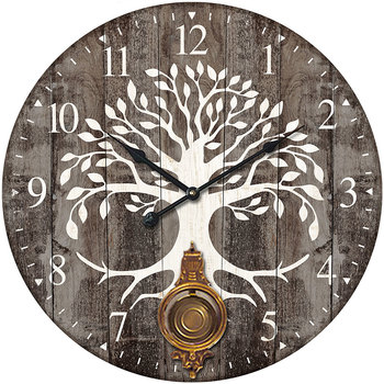 Dom Ure Signes Grimalt Wall Tree Wall Clock Kostanjeva