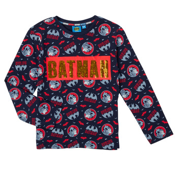 Oblačila Dečki Majice z dolgimi rokavi TEAM HEROES  T-SHIRT BATMAN Večbarvna