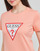 Oblačila Ženske Majice s kratkimi rokavi Guess SS CN ORIGINAL TEE Rožnata