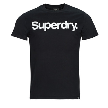Oblačila Moški Majice s kratkimi rokavi Superdry CL TEE Črna