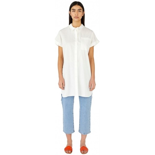 Object Dora Short Dress - Cloud Dancer Bela