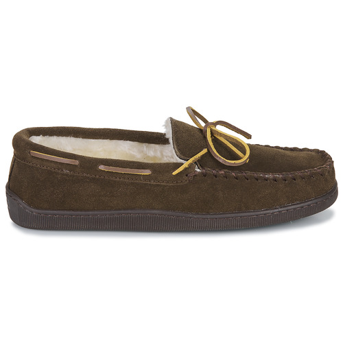 Minnetonka PILE LINED HARDSOLE Kostanjeva