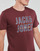 Oblačila Moški Majice s kratkimi rokavi Jack & Jones JJXILO TEE SS CREW NECK Bordo