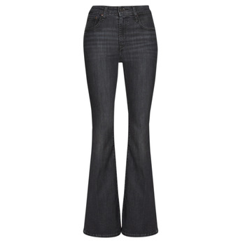 Oblačila Ženske Jeans flare Levi's 726  HR FLARE Washed / Črna / Tide