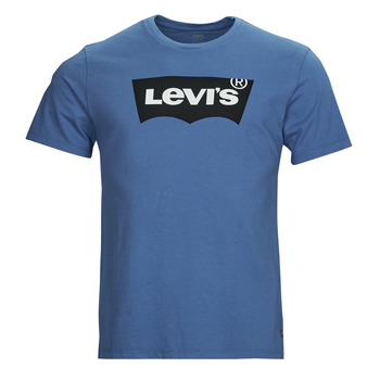 Oblačila Moški Majice s kratkimi rokavi Levi's GRAPHIC CREWNECK TEE Sunset / Modra