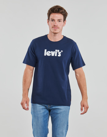 Oblačila Moški Majice s kratkimi rokavi Levi's SS RELAXED FIT TEE Oděv /  modra