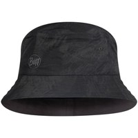 Tekstilni dodatki Kape Buff Adventure Bucket Hat Črna