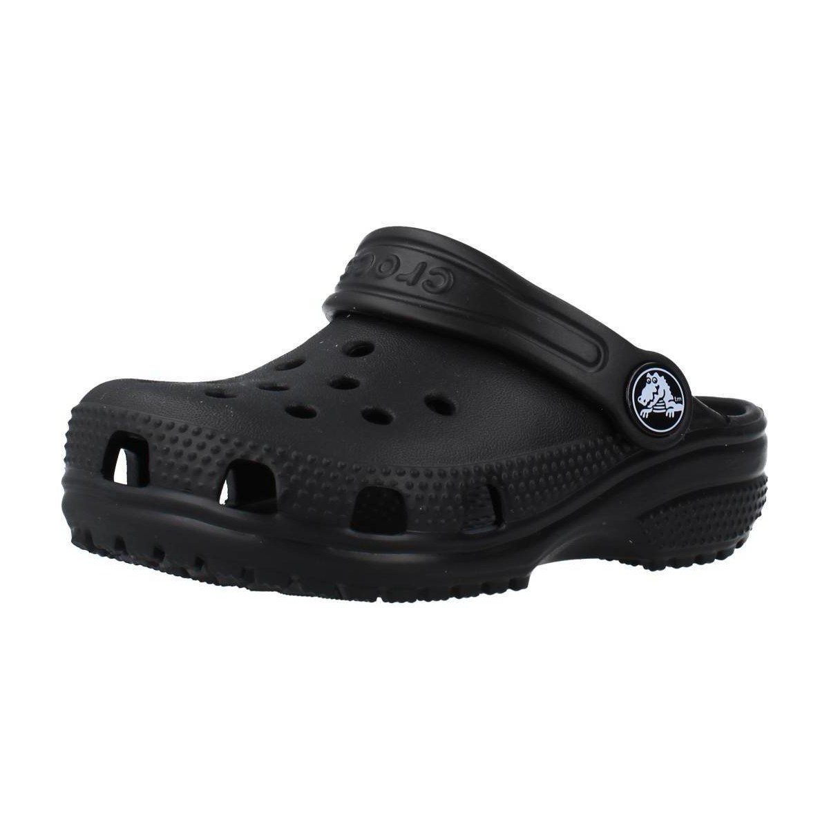 Čevlji  Deklice Japonke Crocs CLASSIC CLOG T Črna