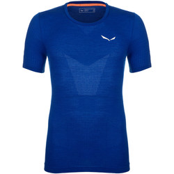 Oblačila Moški Majice & Polo majice Salewa Pedroc Merino Responsive Seamless T-Shirt 28320-8620 Modra