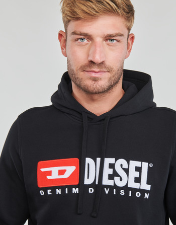 Diesel S-GINN-HOOD-DIV Črna