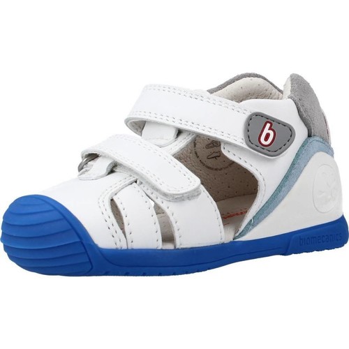 Čevlji  Dečki Sandali & Odprti čevlji Biomecanics 222156B Bela