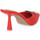 Čevlji  Ženske Sandali & Odprti čevlji Steve Madden RED LUXE CITY SATIN Rdeča