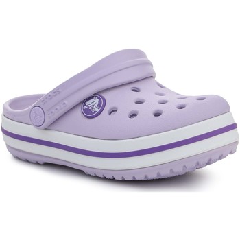 Čevlji  Deklice Cokli Crocs Crocband Kids Clog T 207005-5P8 Vijolična