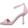 Čevlji  Ženske Sandali & Odprti čevlji Elvio Zanon 3601 Cuir Femme Glicine Vijolična