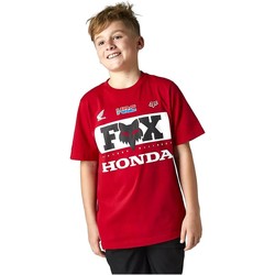Oblačila Otroci Majice s kratkimi rokavi Fox Racing CAMISETA ROJA NIO   29175 Rdeča