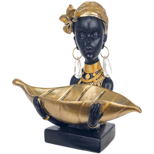 Dom Kipci in figurice Signes Grimalt Afriška Slika Z Bazo Črna