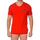 Oblačila Moški Majice s kratkimi rokavi Bikkembergs BKK1UTS08BI-RED Rdeča