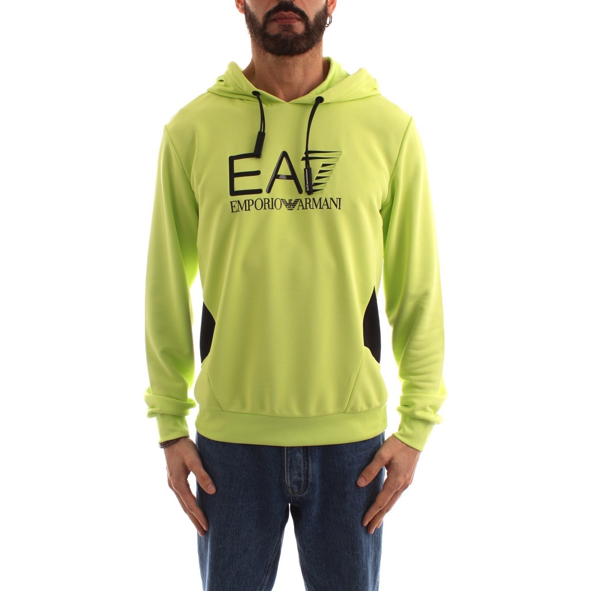 Oblačila Moški Puloverji Emporio Armani EA7 3LPM13 Zelena