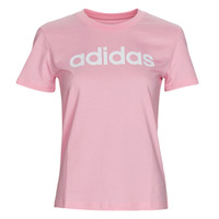 Oblačila Ženske Majice s kratkimi rokavi adidas Performance W LIN T Rožnata