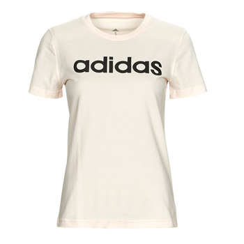 Oblačila Ženske Majice s kratkimi rokavi Adidas Sportswear W LIN T Bež