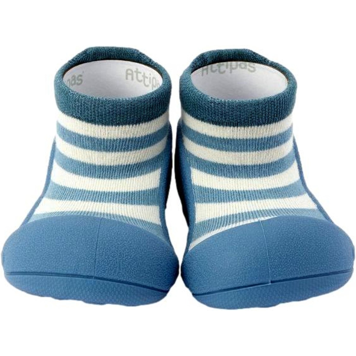Čevlji  Otroci Škornji Attipas PRIMEROS PASOS   STRIPE BLUE STR0101 Modra