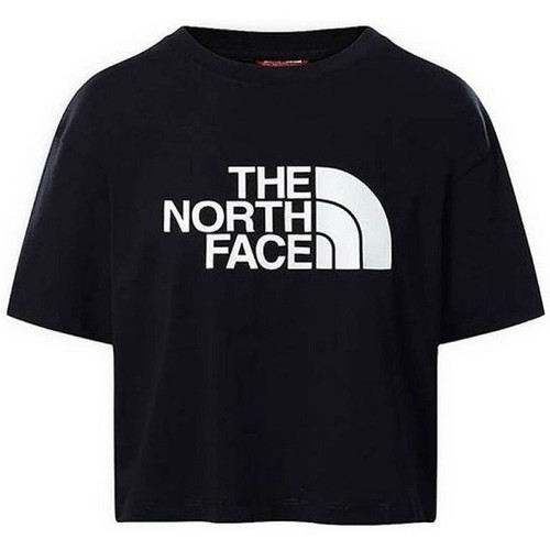 Oblačila Ženske Majice & Polo majice The North Face W CROPPED EASY TEE Črna