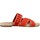 Čevlji  Ženske Sandali & Odprti čevlji Tommy Hilfiger WEBBING FLAT ESPAD Oranžna