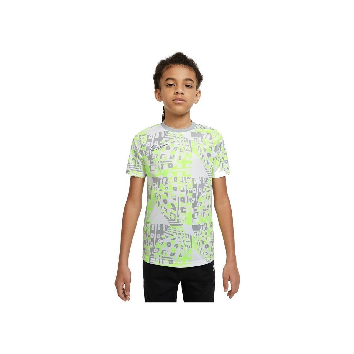 Oblačila Dečki Majice s kratkimi rokavi Nike Drifit Academy Zelena