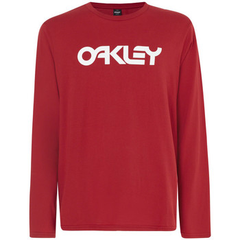 Oblačila Majice z dolgimi rokavi Oakley T-shirt manches longues  Mark II Rdeča