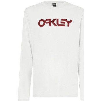 Oblačila Majice z dolgimi rokavi Oakley T-shirt manches longues  Mark II Bela