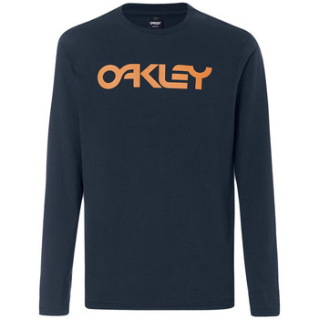 Oblačila Majice z dolgimi rokavi Oakley T-shirt  Mark II Fathom PT Modra
