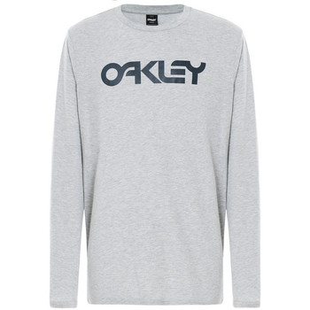Oblačila Majice z dolgimi rokavi Oakley T-shirt  Mark II Granite Heather Bela