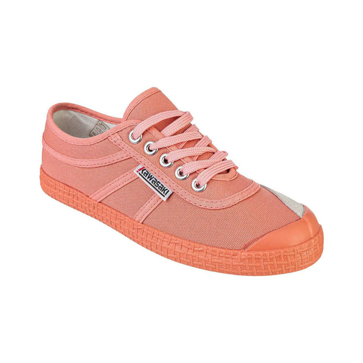 Čevlji  Ženske Modne superge Kawasaki Color Block Shoe K202430 4144 Shell Pink Rožnata