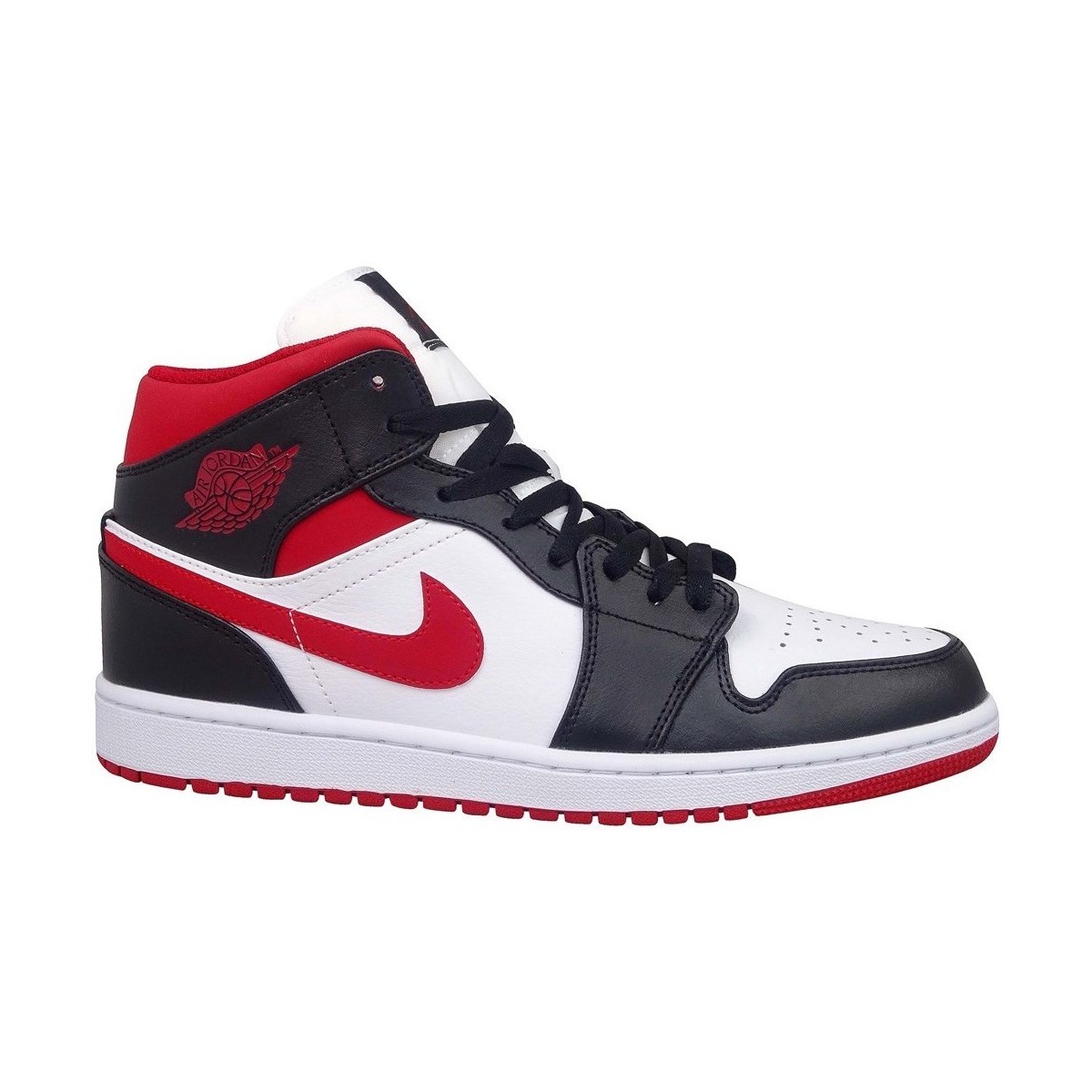 Čevlji  Moški Visoke superge Nike Air Jordan 1 Mid Črna, Bela, Rdeča