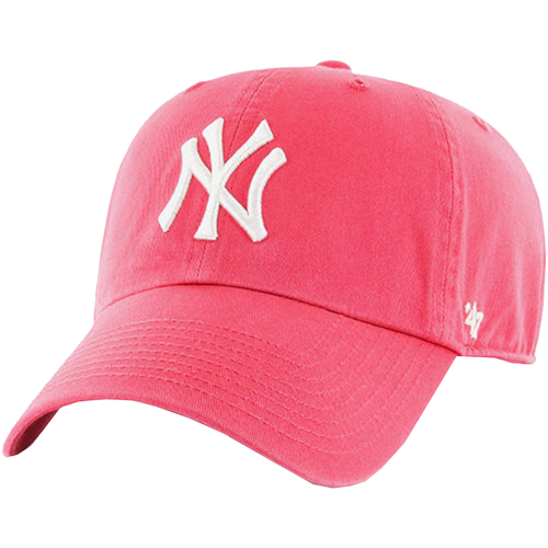 Tekstilni dodatki Moški Kape s šiltom '47 Brand New York Yankees Clean Up Cap Rdeča